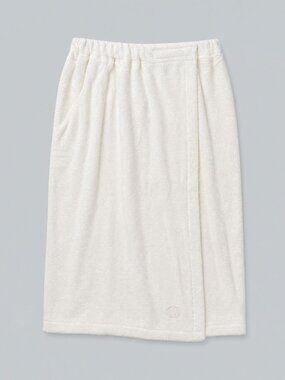 SN Logo Wrap Towel - Ivory